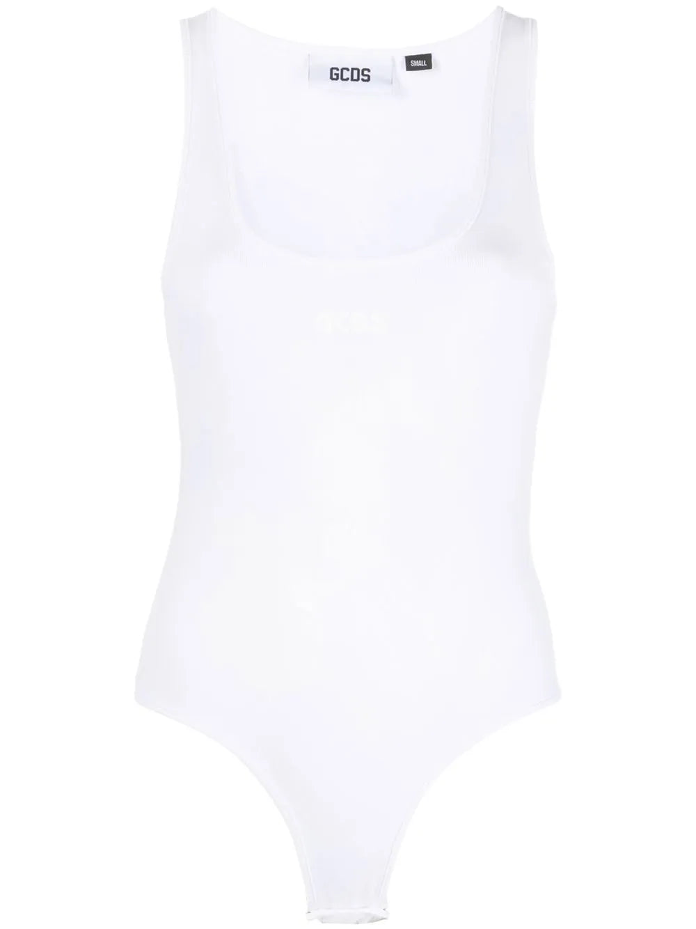 Logo-Print Sleeveless Bodysuit