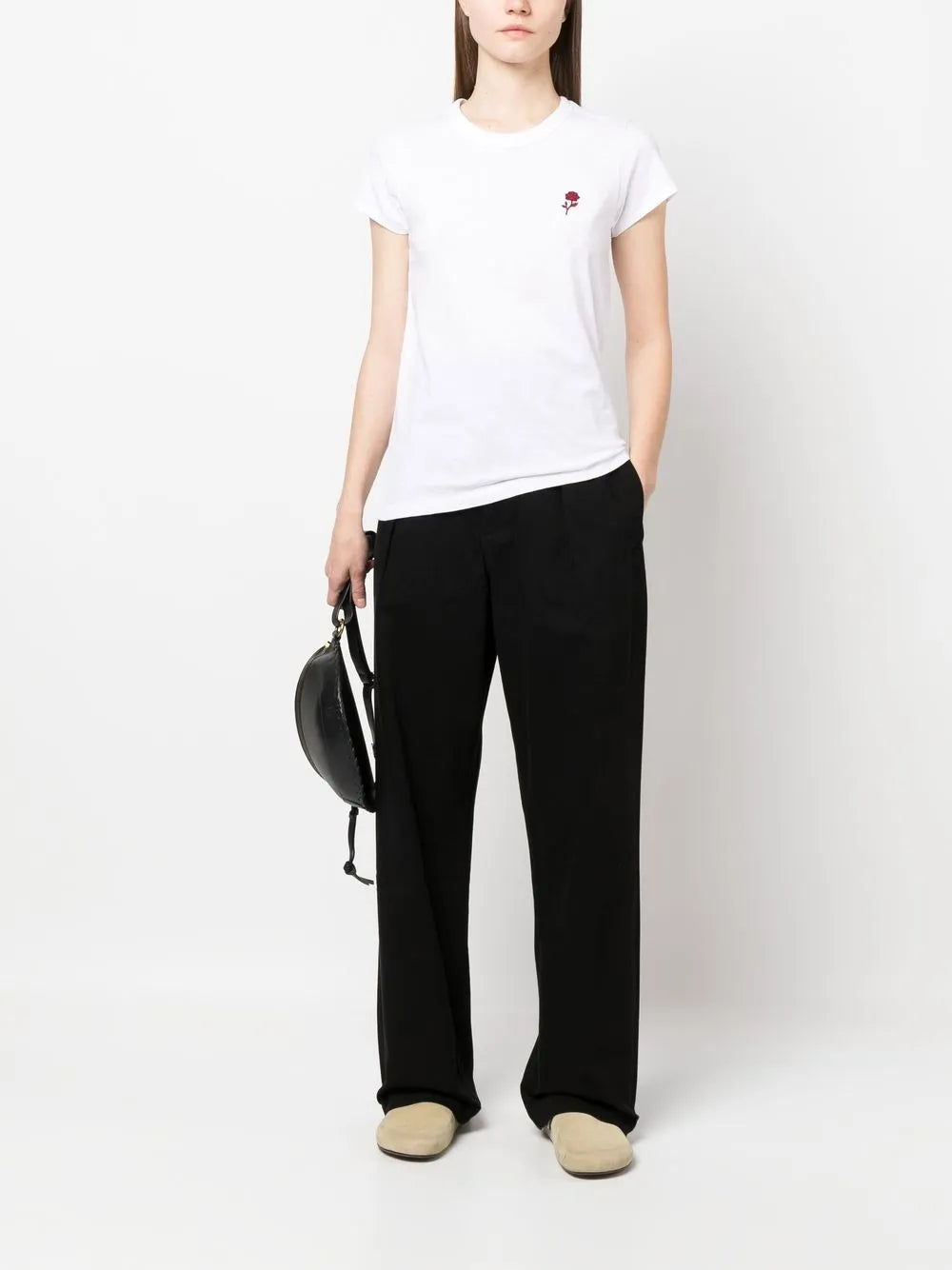 Loose-Fit Denim Trousers