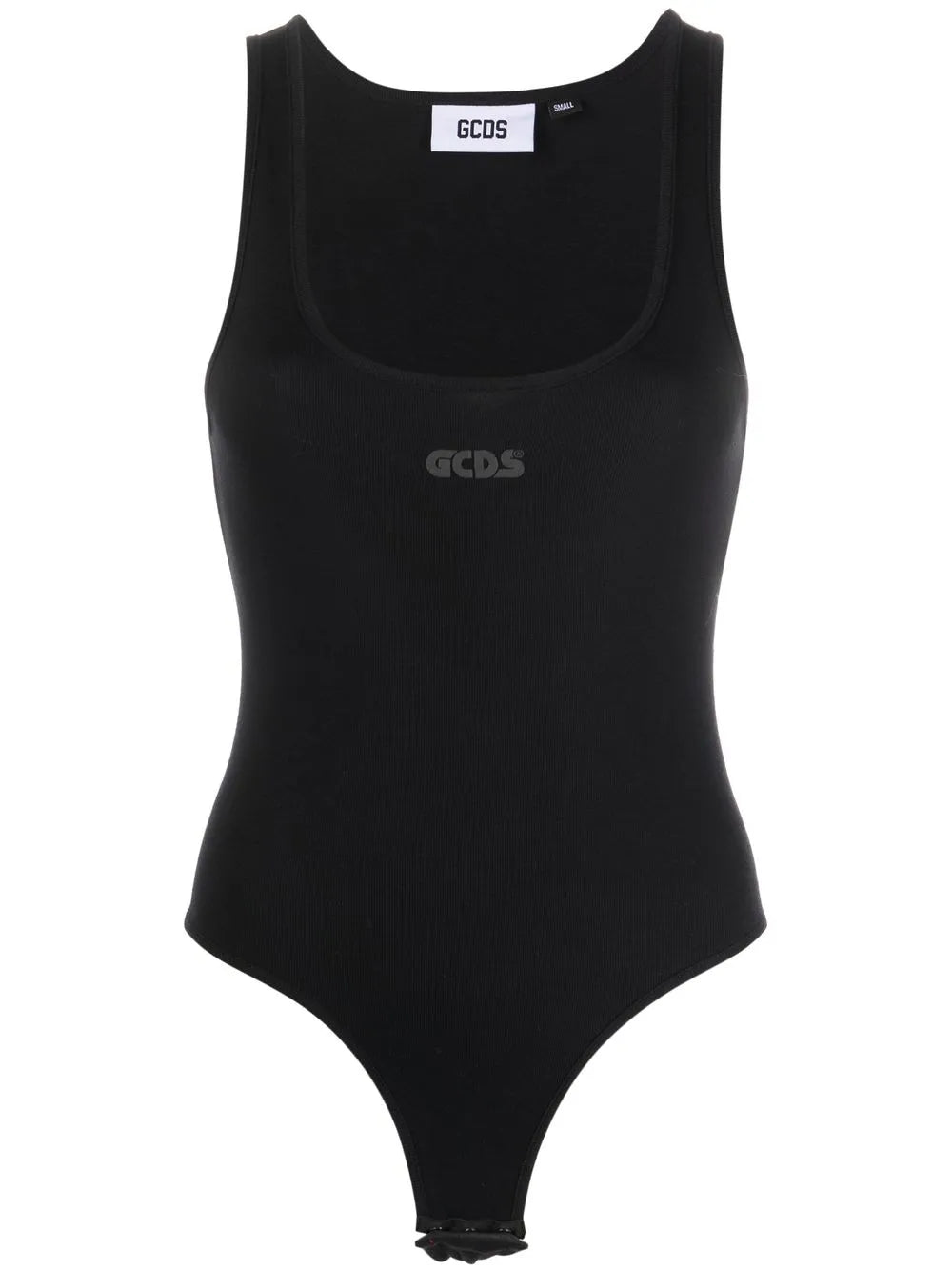 Logo-Print Sleeveless Bodysuit