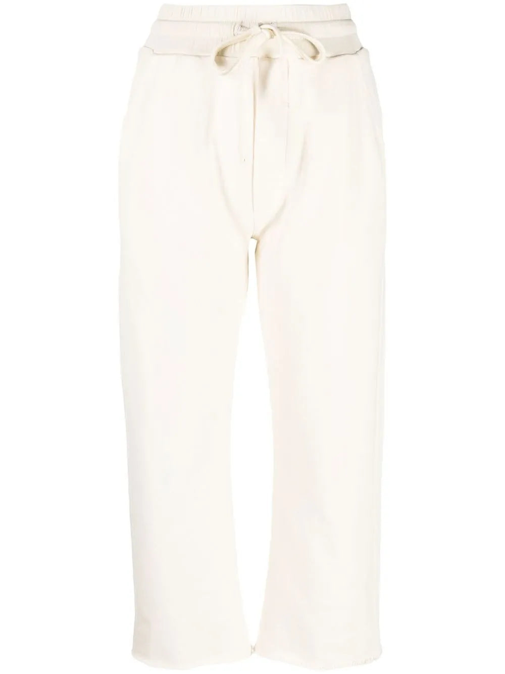 Cropped Cotton Pants