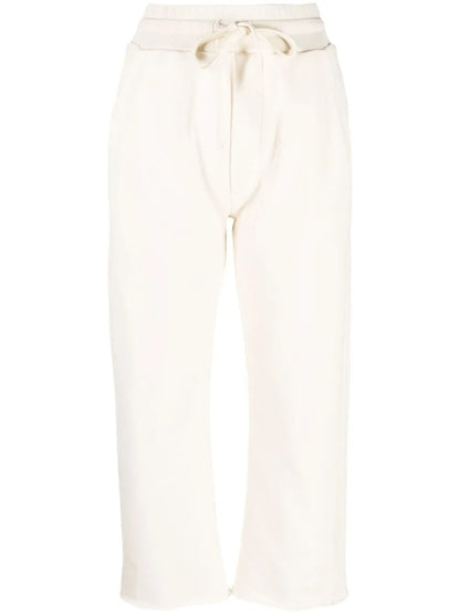 Cropped Cotton Pants