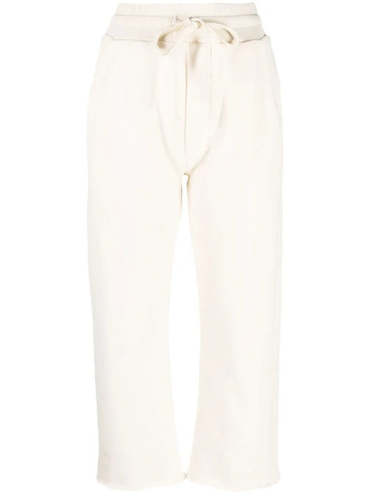 Cropped Cotton Pants