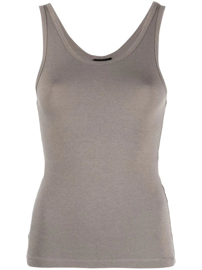 Contrast-Stitching Top