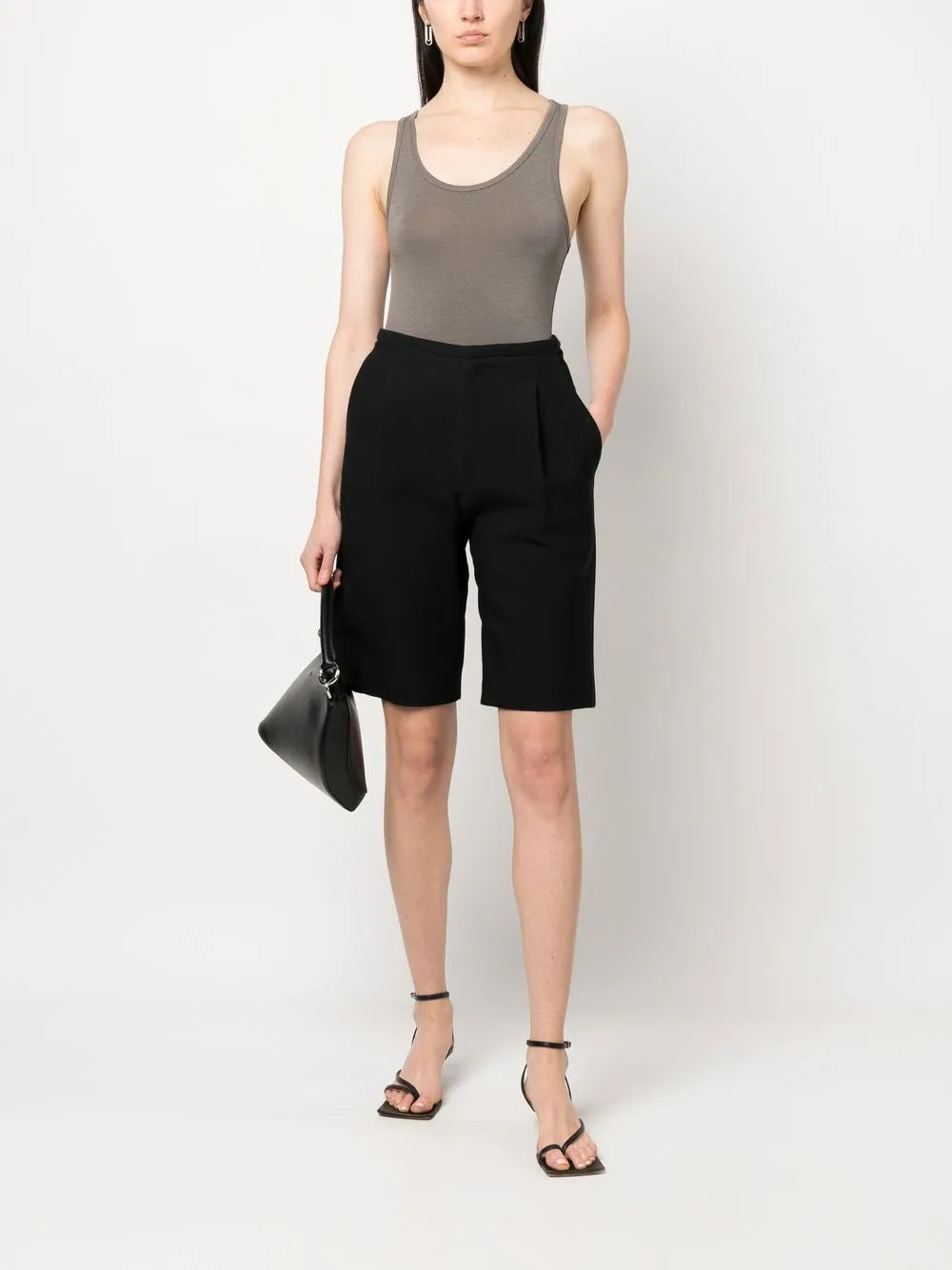 Contrast-Stitching Top
