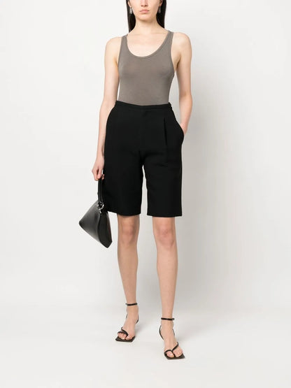 Contrast-Stitching Top