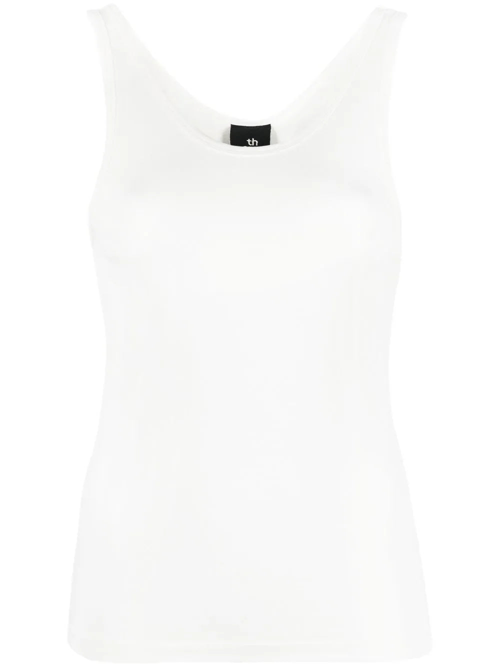 Scoop- Neck Sleeveless Top