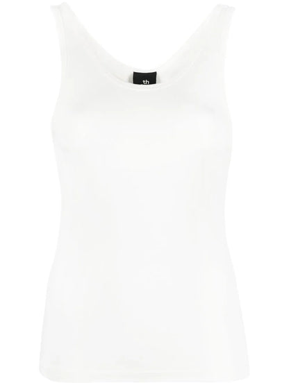 Scoop- Neck Sleeveless Top