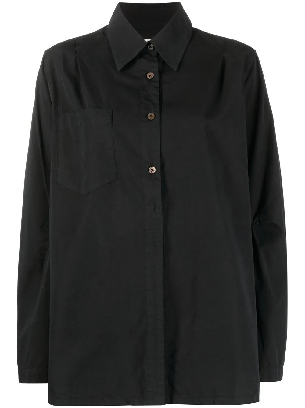 Oversized Long-Sleeve Shirt