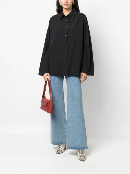Oversized Long-Sleeve Shirt