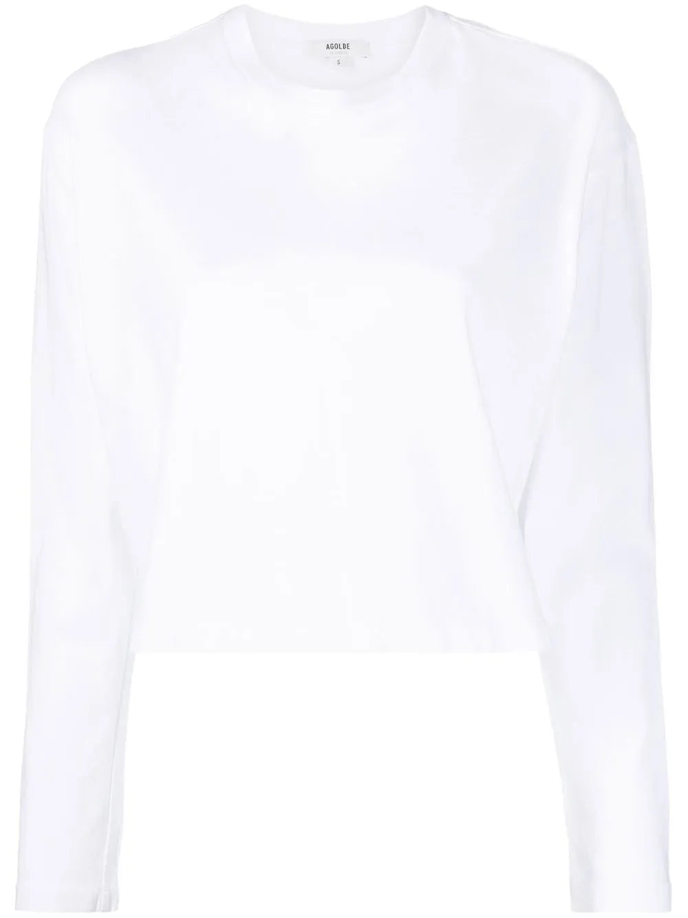Long-Sleeve Crop Top