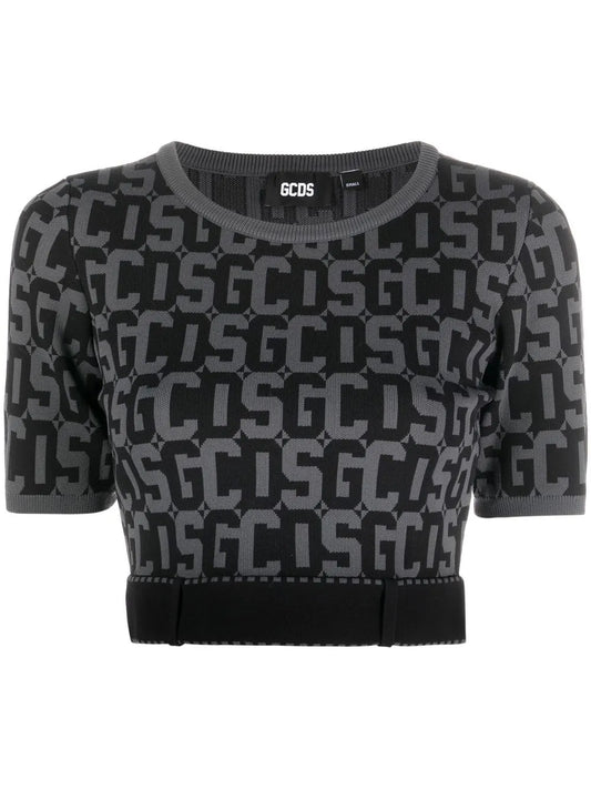 Matilda Monogram Cropped Top