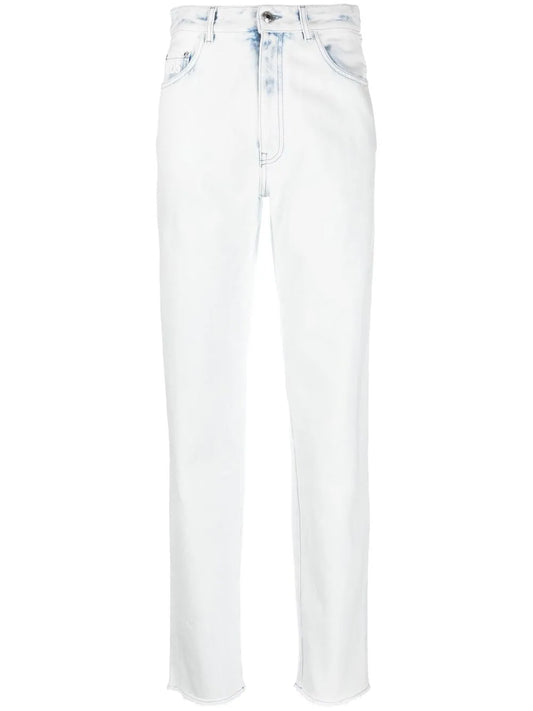 Bling Logo-Embellishment Jeans