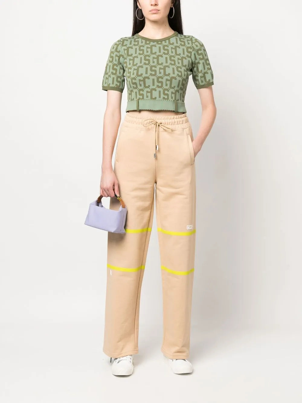 Matilda Monogram Cropped Top