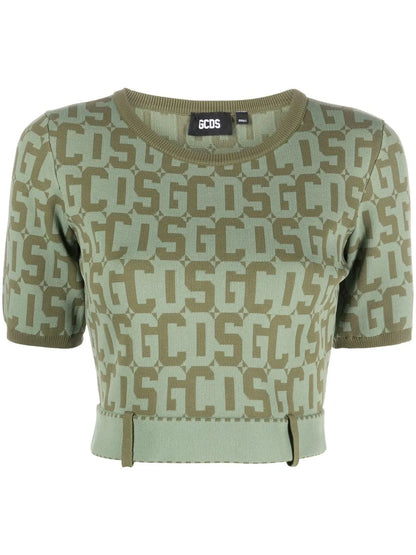 Matilda Monogram Cropped Top