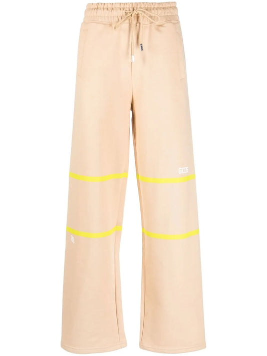 Stripe-Detail Cotton Sweatpants
