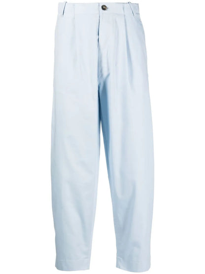 Straight-Leg Tailored Trousers