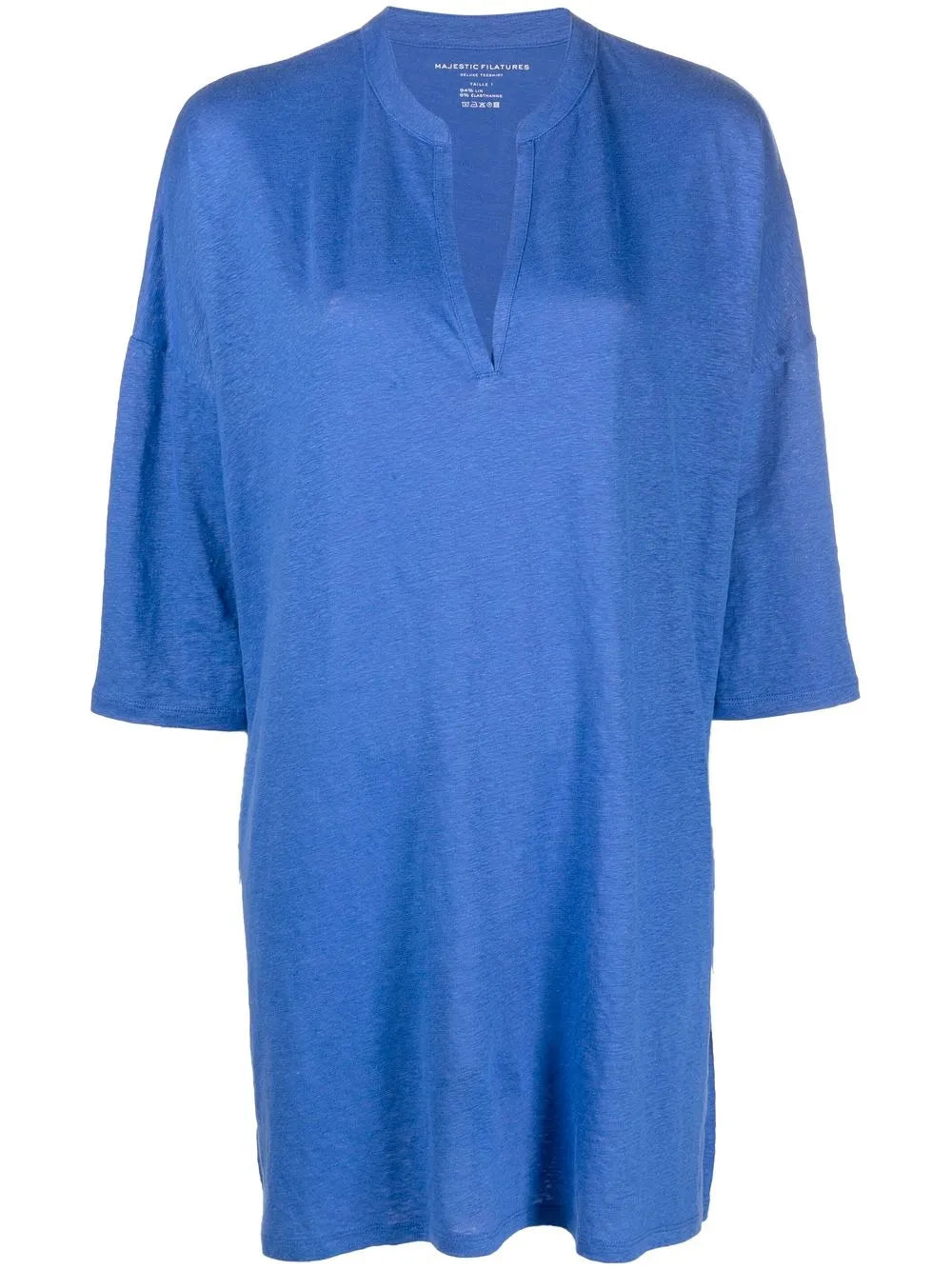 Three-Quarter Sleeve Tunic Top