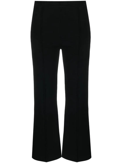 Flared Knitted Trousers