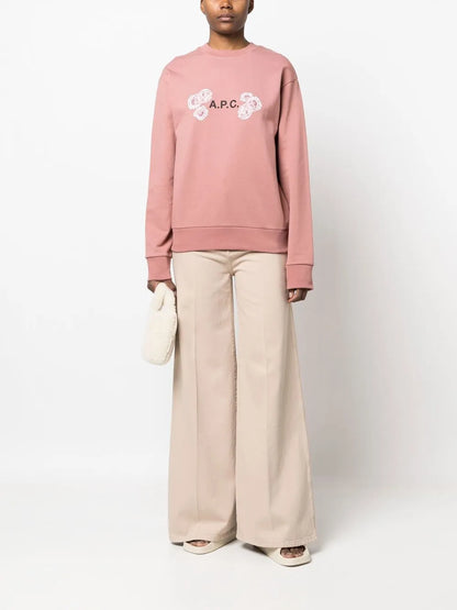 Logo-Print Cotton Sweatshirt