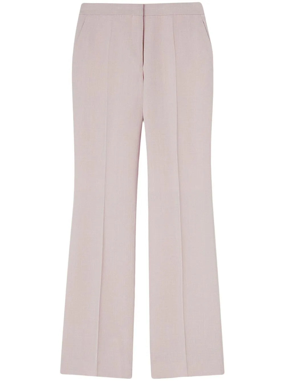 Pressed-Crease Tailored Trousers