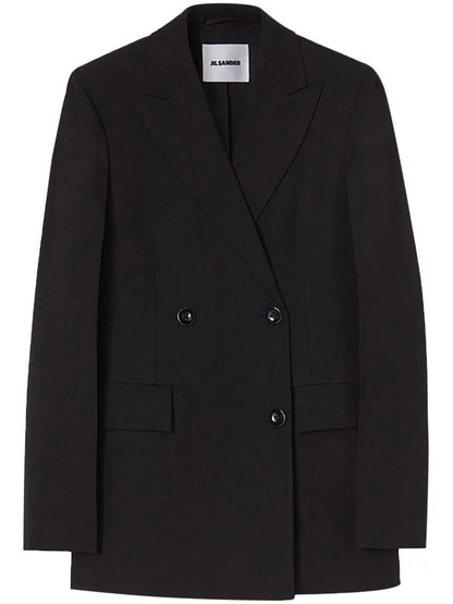 Double-Breasted Tailored Blazer