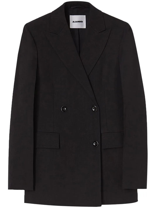 Double-Breasted Tailored Blazer