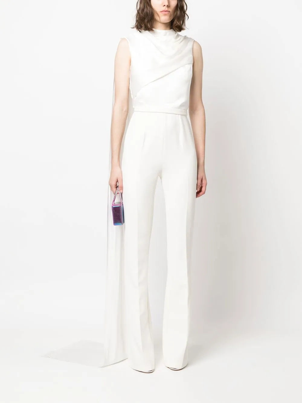 Scarf Detail Jumpsuit