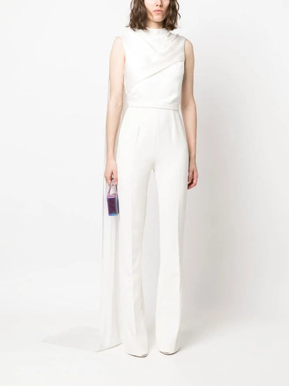 Scarf Detail Jumpsuit