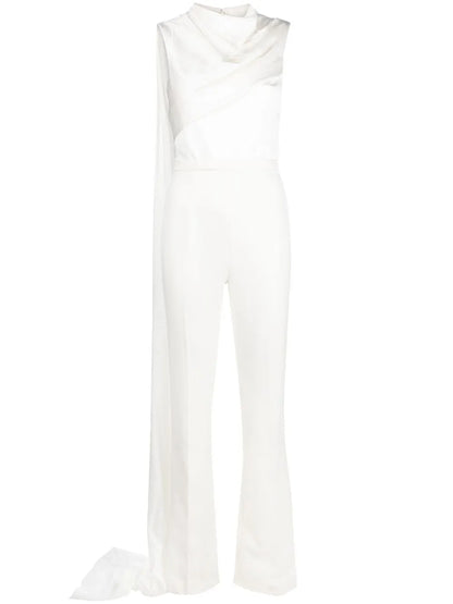 Scarf Detail Jumpsuit