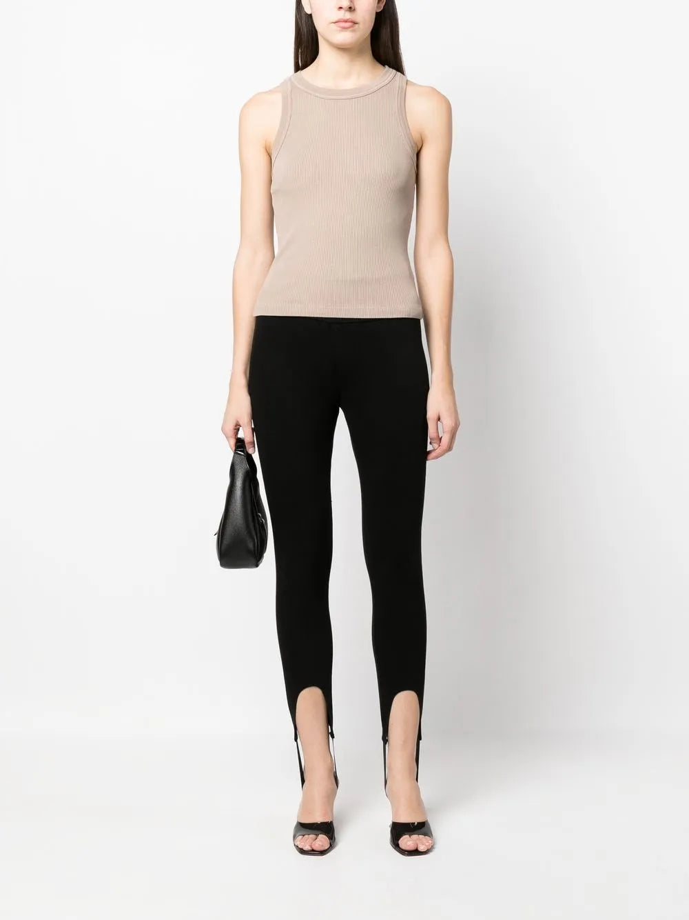 Sleeveless Ribbed Top