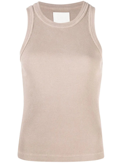 Sleeveless Ribbed Top