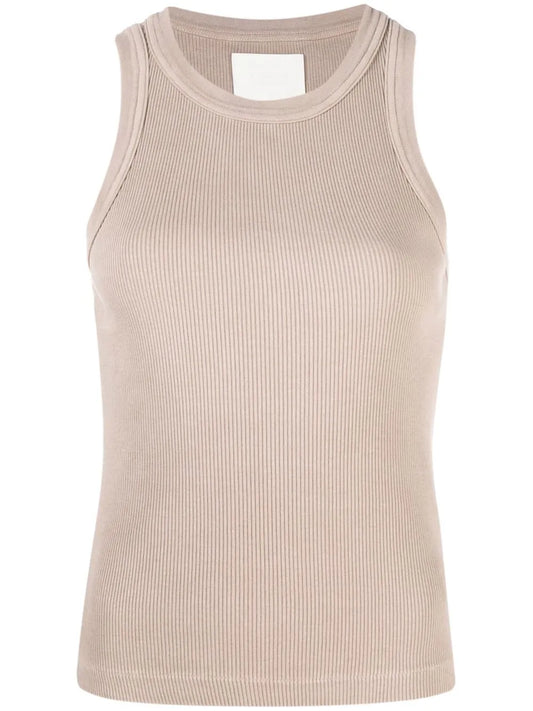 Sleeveless Ribbed Top