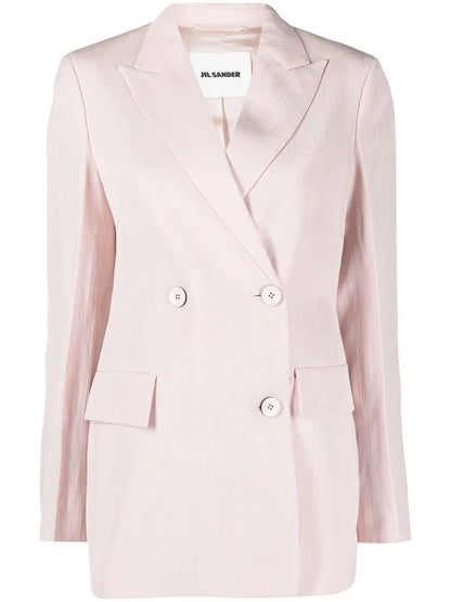 Double-Breasted Tailored Blazer