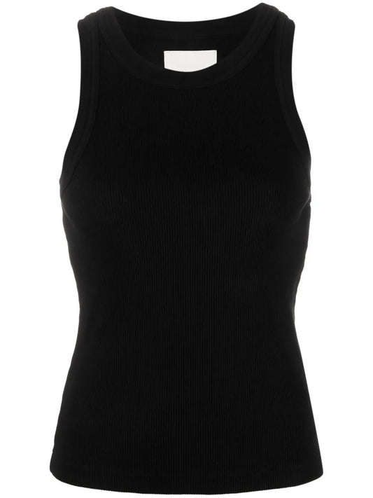 Sleeveless Ribbed Top
