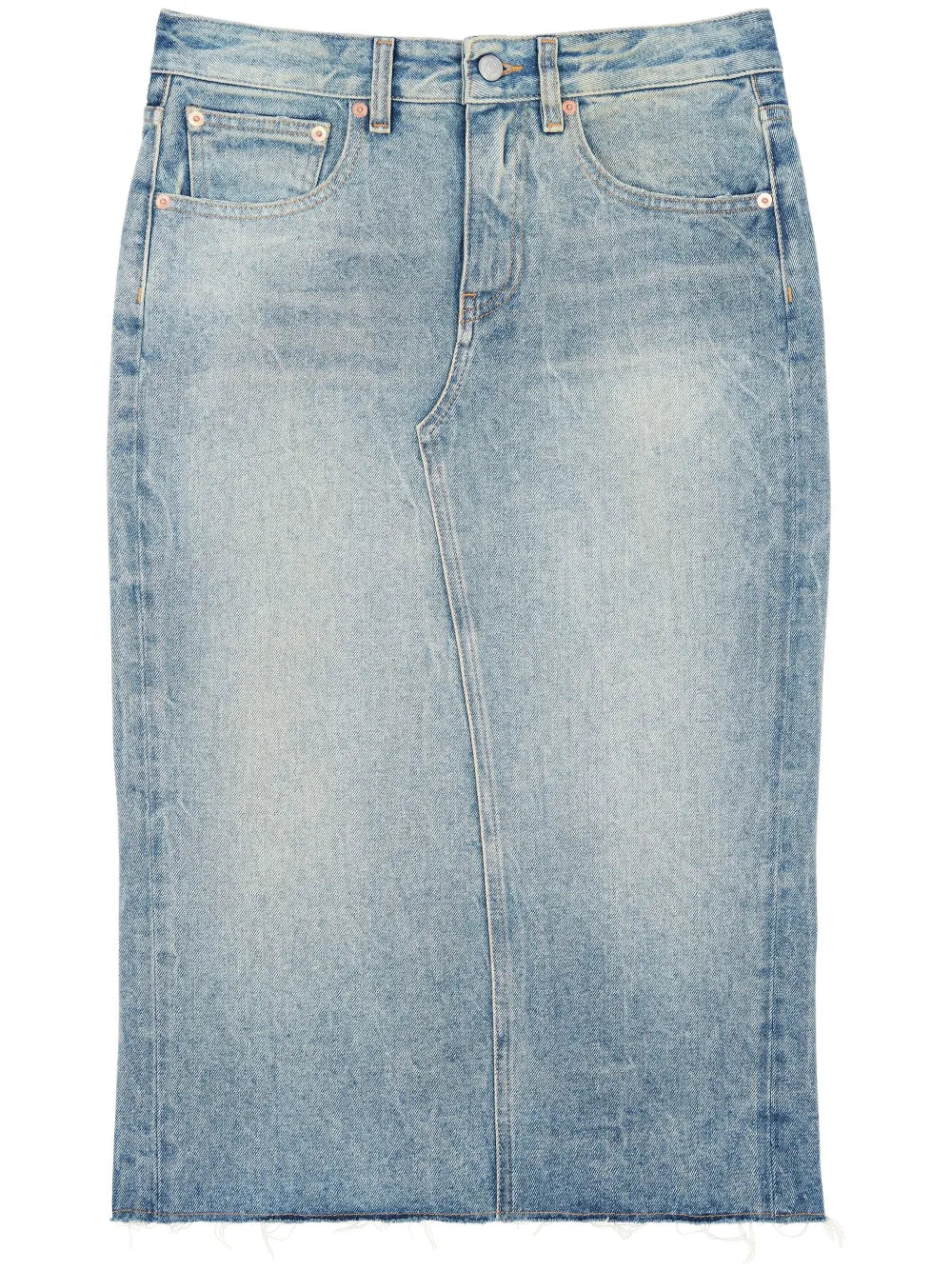 Denim Midi Skirt