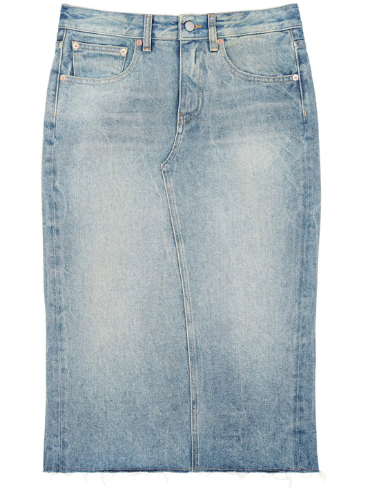 Denim Midi Skirt