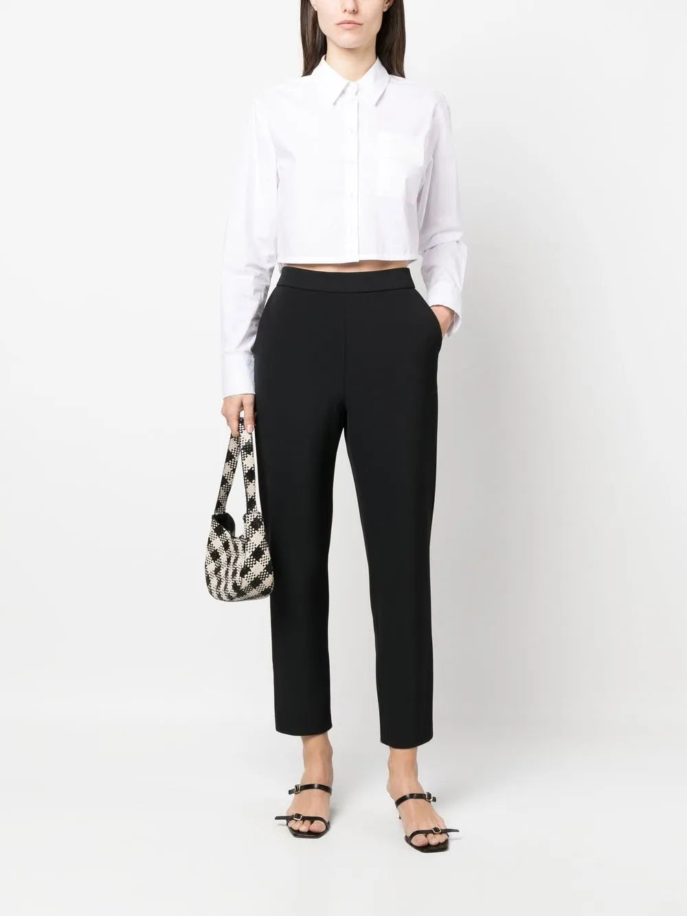 Two-Pocket Slim Trousers