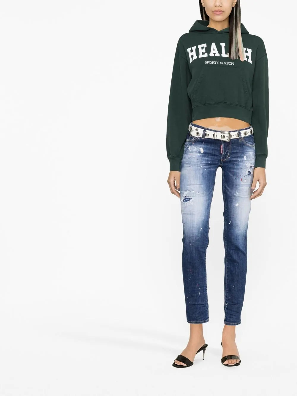Distressed Skinny Jeans