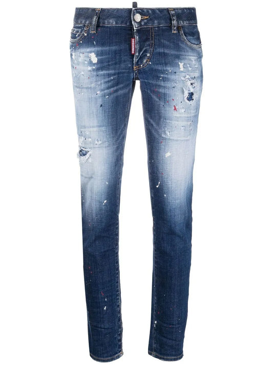 Distressed Skinny Jeans