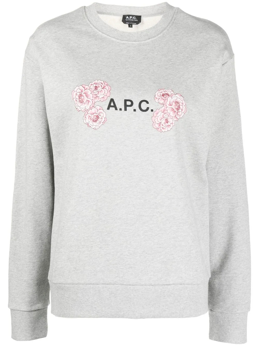 Floral Logo-Print Sweatshirt