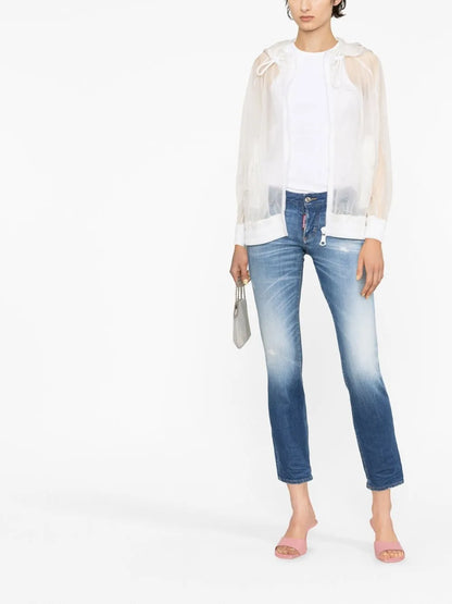 Faded Slim-Cut Jeans