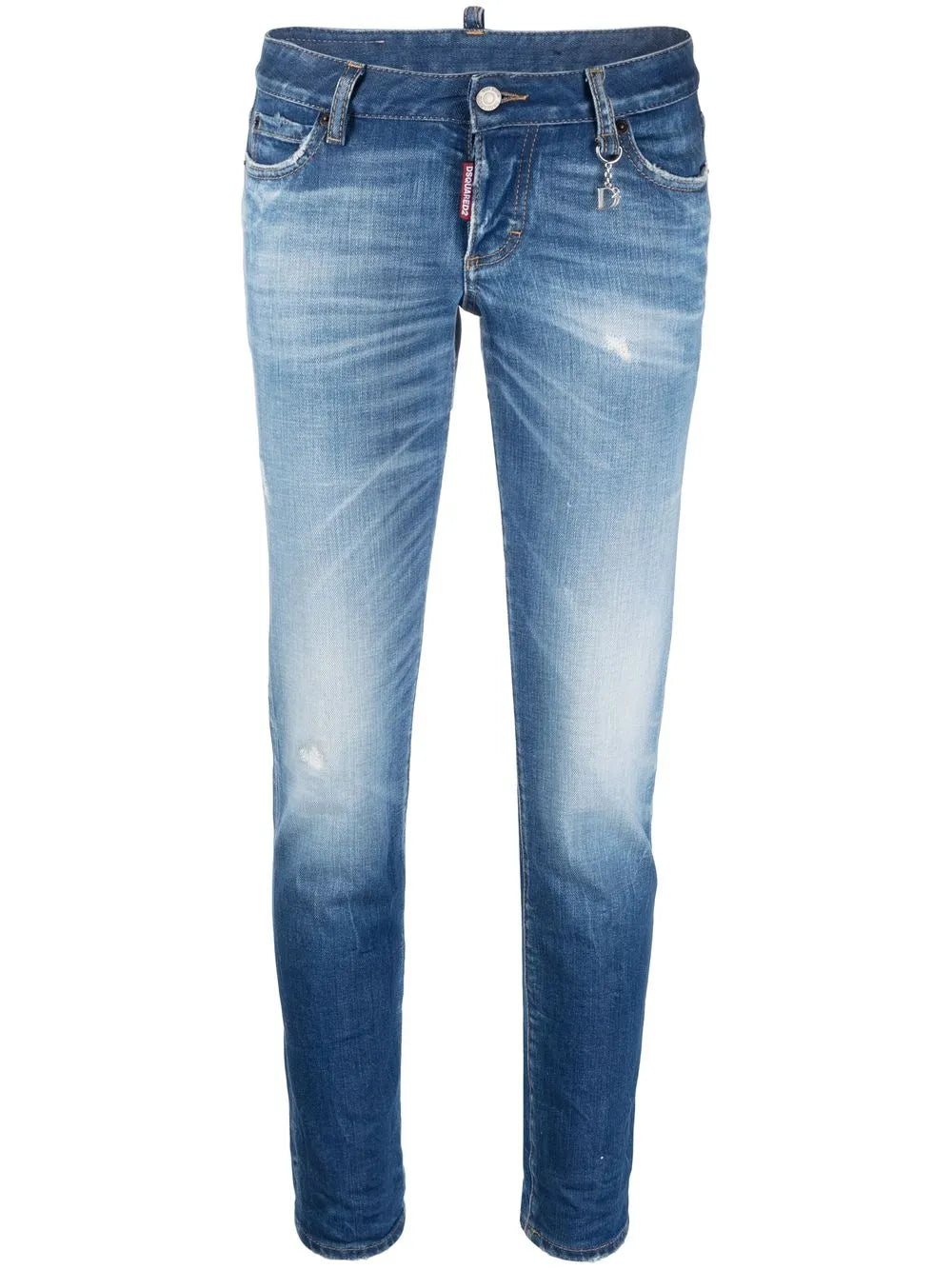 Faded Slim-Cut Jeans