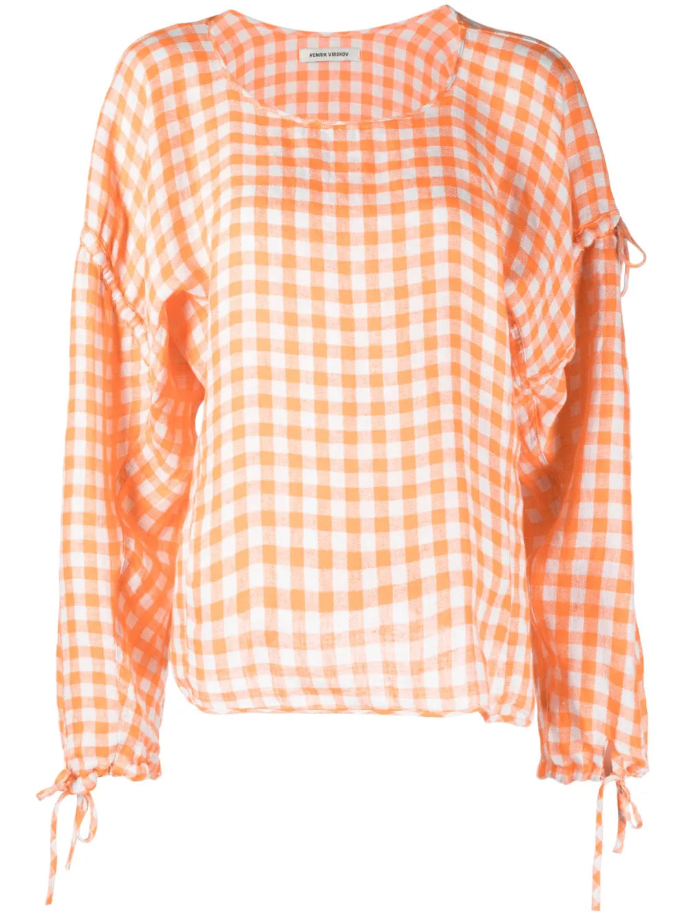 Tapas Check-Print Blouse