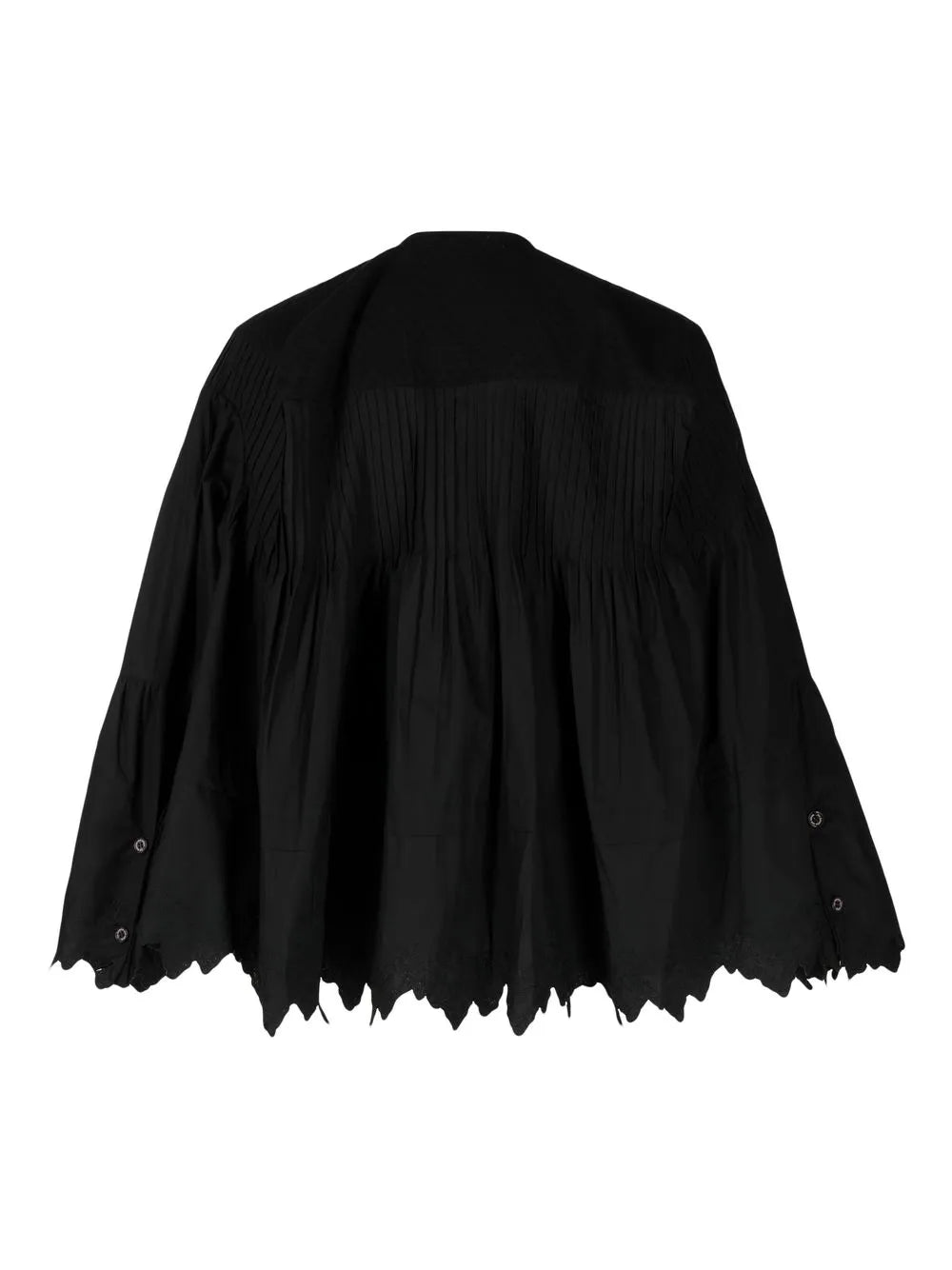 Front Tie-Fastening Detail Blouse