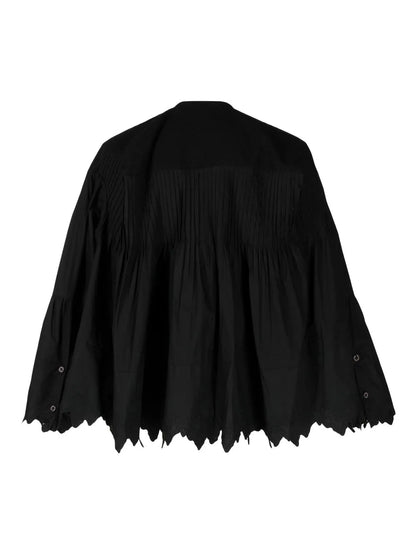 Front Tie-Fastening Detail Blouse