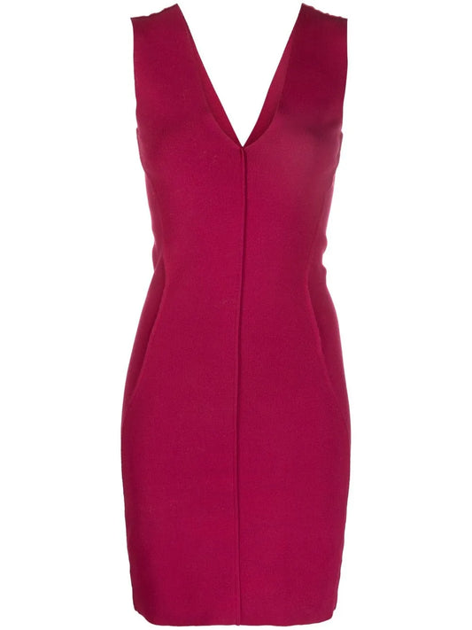 V-Neck Mini Dress