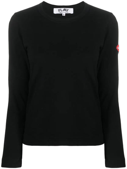 Invader Pixelated-Appliqué T-Shirt