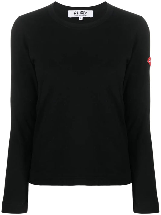 Invader Pixelated-Appliqué T-Shirt