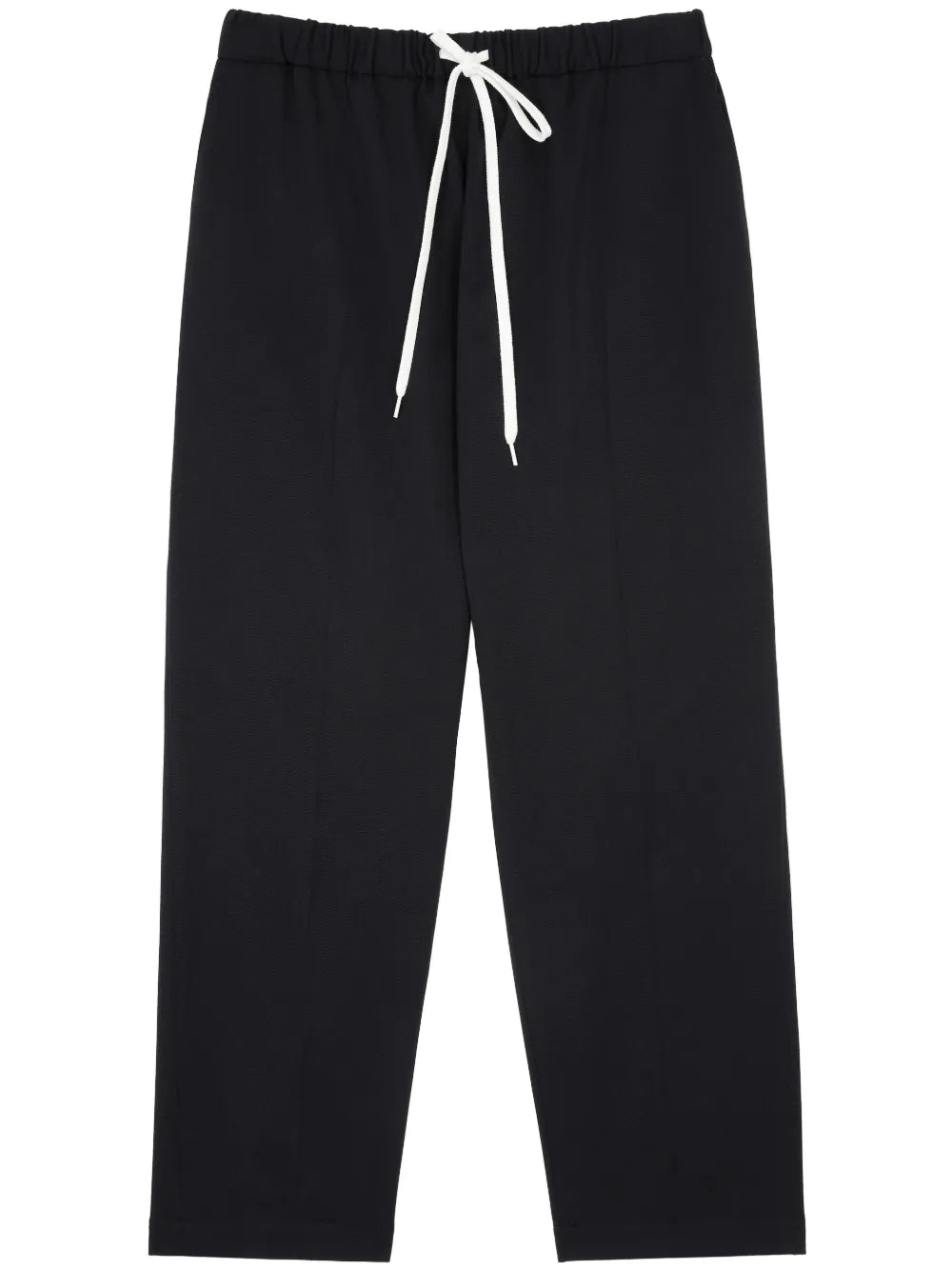 Drawstring-Waist Tailored Trousers