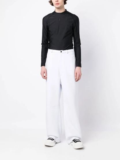 Box-Shaped Pockets Trousers